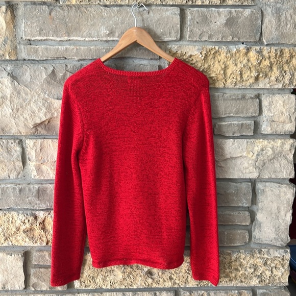 Pendleton Red Cardigan Sweater Size Medium - Picture 13 of 16